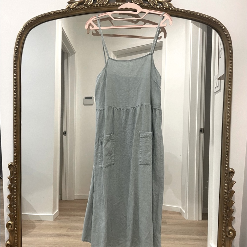 Urban outfitters urban renewal light blue dress